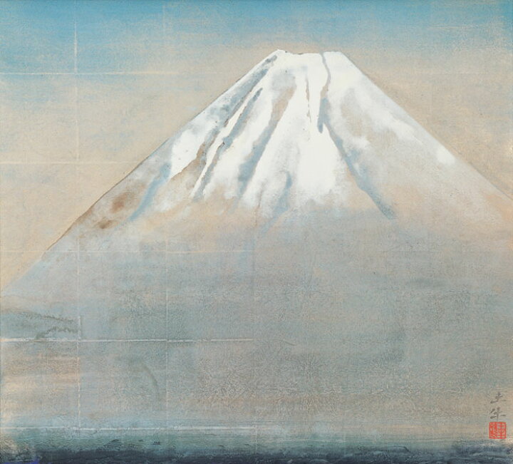 楽天市場】奥村土牛 「 精進湖 」 岩絵具方式 高級複製画 : 内田画廊