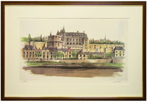 フォード『河畔の宮殿』リトグラフ（石版画）