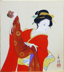 楽天市場 日本画 美人画 画像の通販