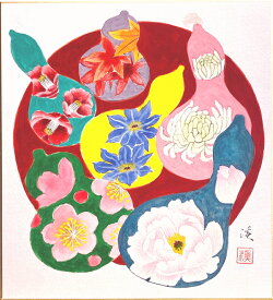 楽天市場 花 色紙の通販