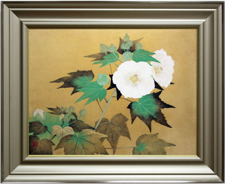 絵画：河合重政画伯(芙蓉)