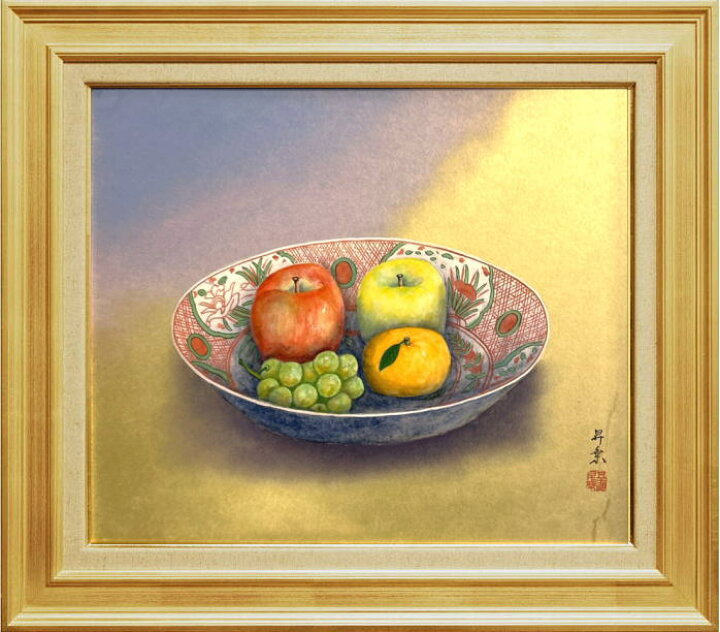 楽天市場】五十川昇乗 「 静物 」 日本画 ( F8 )【中古】 : 内田画廊 