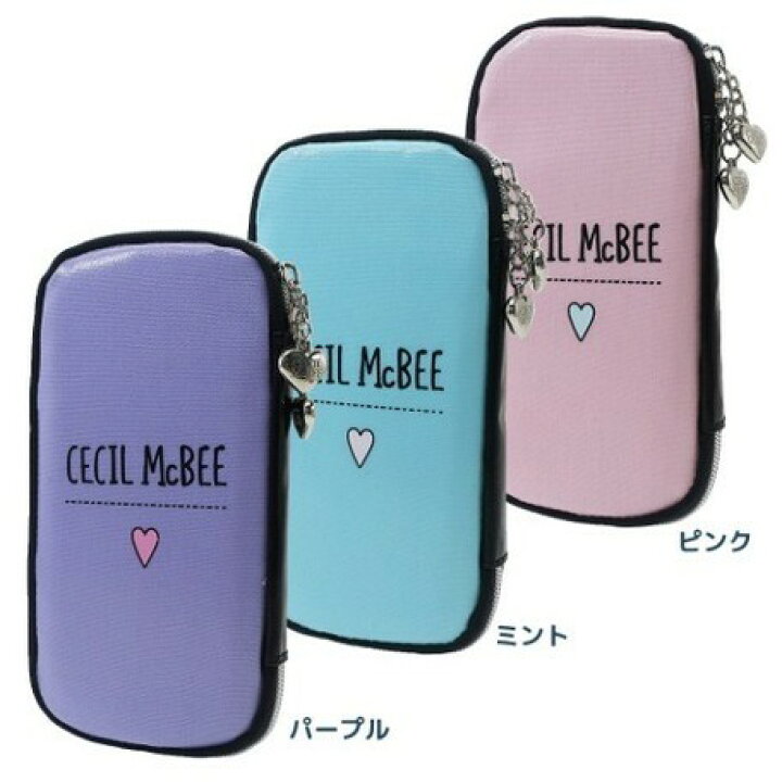 楽天市場 109系ブランド Cecil Mcbee セシルマクビー セシル ペンケース マルキュー 筆箱 ペンポーチ スマホ マルチケース ポーチ 子供 女の子 小学生 中学生 高校生 学校 姫 女性 友達 プレゼント お揃い 誕生日プレゼントギフト ギャレットストア