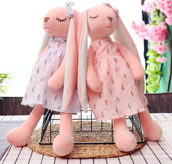 楽天市場 うさぎのぬいぐるみ 赤ちゃん キッズ うさぎ ぬいぐるみ ふわふわ かわいい ベビートイ ベビー おもちゃ 癒し まったり 新生児 女の子 男の子 子ども プレゼント ギフト 誕生日プレゼント 誕生日 お祝い 入園祝い 出産祝い 宅急便送料込み ギャレットストア