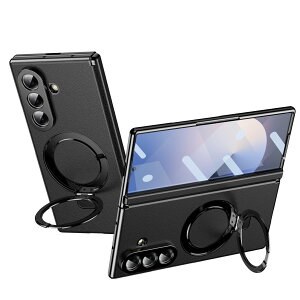 Galaxy Z Fold7 �P�[�X GalaxyZFold7 �P�[�X �M�����N�V�[ Z Fold7 �J�o�[ �M�����N�V�[Z�t�H�[���h7 ���U�[ �����O�X�^���h�t�� �}�O�l�b�g���� ���C�����X�[�d�Ή� �q���W�ی� �O����ʕی� �����K��