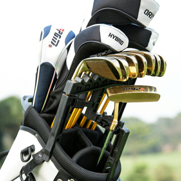 楽天市場】アイアンクラブホルダー 持ち運び クラブ スタンド 固定 