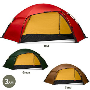 ヒルバーグ HILLEBERG アラック3 12770201 ドーム型 3人用 レッドレーベル