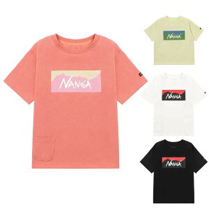 iK NANGA ECO HYBRID BOX LOGO KIDS TEE NW2411-1S700-A LbY TVc