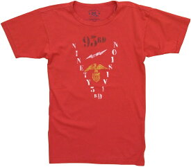(ダブルアールエル) RRL コットン グラフィック バックプリント Tシャツ レッド メンズ Cotton Jersey Graphic Tshirt Red 【あす楽】