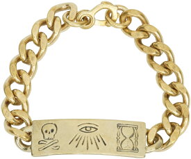 LHN Jewelry(エルエイチエヌ ジュエリー) 米国製 ハンドメイド Odd Fellow ID ブレスレット 真鍮 Bracelet Brass 【あす楽】