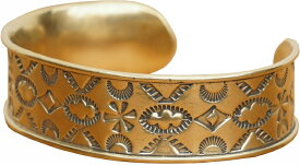 LHN Jewelry(エルエイチエヌ ジュエリー) ハンドメイド ナバホ 真鍮製 バングル ブラス Navajo Cuff Brass 【あす楽】