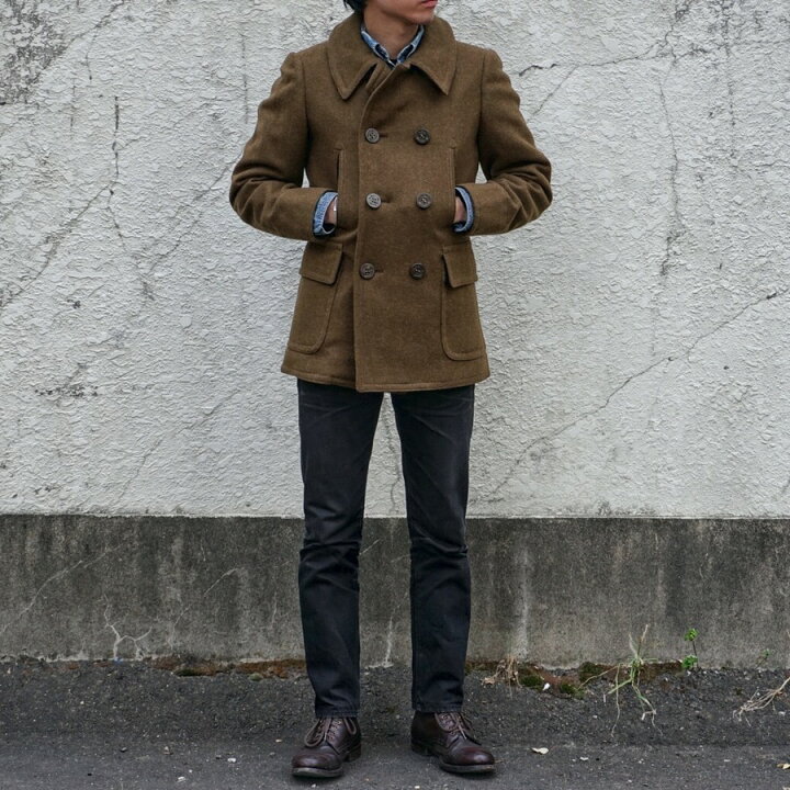 新品 RRL Pコート ダブルアールエル オリーブ Mサイズ 最新エルメス www.knee-fukuoka.com