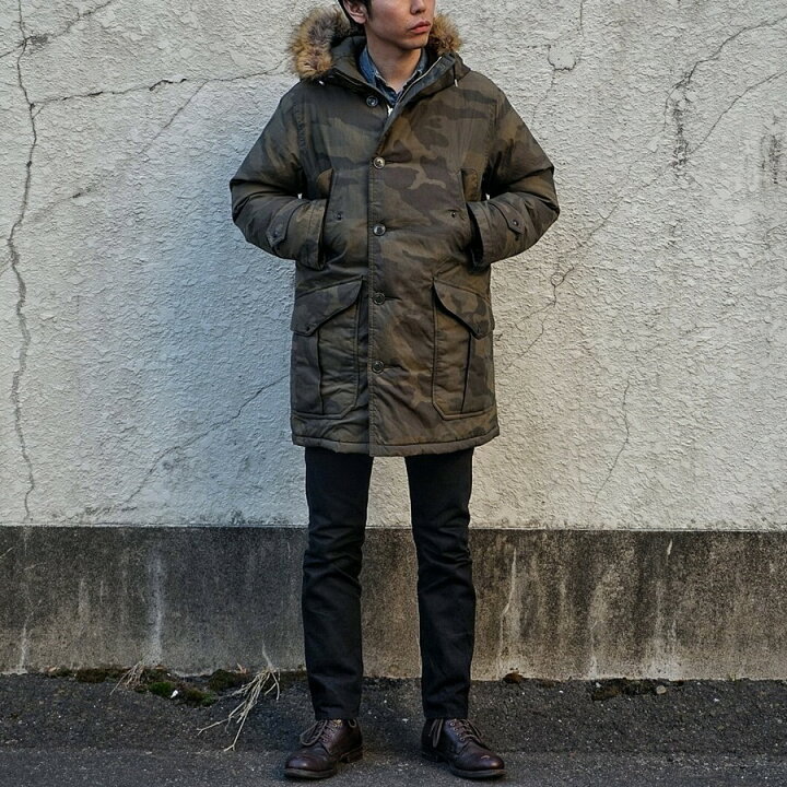 楽天市場】(ダブルアールエル) RRL 日本製生地 Travis ファー トリム 