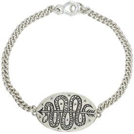 LHN Jewelry(エルエイチエヌ ジュエリー) 米国製 ハンドメイド サーペント & アロー ブレスレット シルバー製 Serpent & Arrow Silver Bracelet 【あす楽】