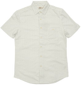 FAHERTY BRAND (ファリティ ブランド) シェブロン ドット 半袖 シャツ メンズ Chevron Dot Print Shirt 【あす楽】