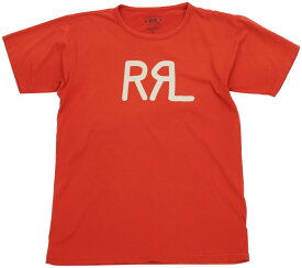 (ダブルアールエル) RRL コットン ジャージー グラフィック ロゴ Tシャツ レッド メンズ Cotton Jersey Tshirs Red 【あす楽】