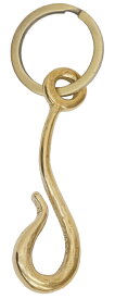 LHN Jewelry(エルエイチエヌ ジュエリー) Made In USA フック キーリング キーホルダー メンズ レディース 真鍮製 Hook Key Ring brass 【あす楽】