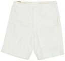 (ダブルアールエル) RRL オフィサーズ チノ ショーツ ホワイト メンズ Officer's Chino Short white 【あす楽】