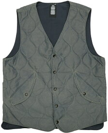 (ダブルアールエル) RRL Haxton リバーシブル ナイロン キルテッド ベスト Reversible Vest 【あす楽】