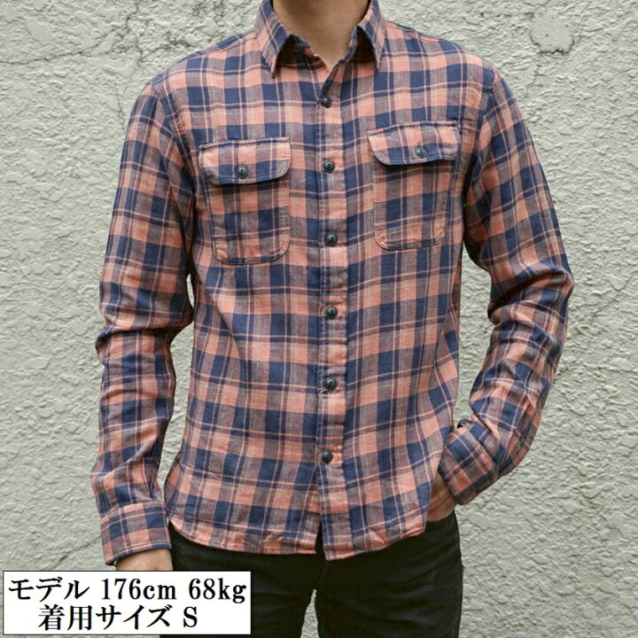 楽天市場】（ダブルアールエル）RRL コットン リネン プラッド ワーク  