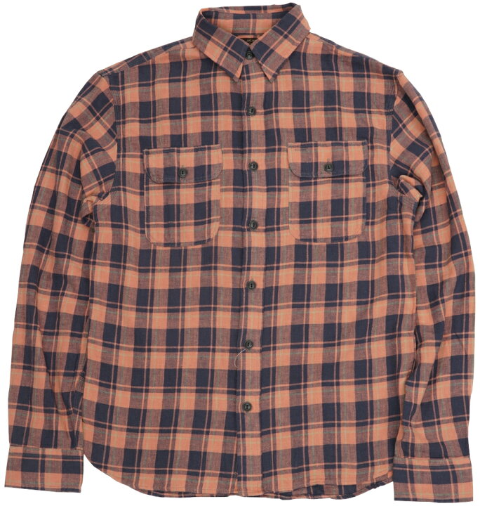 楽天市場】（ダブルアールエル）RRL コットン リネン プラッド ワーク  