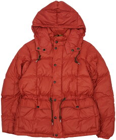 (ダブルアールエル) RRL Ambler キルテッド フーデッド ジャケット ナイロン レッド メンズ Quilted Hooded Jacket Red 【あす楽】