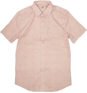 FAHERTY BRAND (�t�@���e�B �u�����h) �X�g���b�` Playa �t�B�b�V���X�P�[�� ���� �V���c ���[�Y�s���N �����Y Rose Fishscale Short Sleeve Shirt �y�����y�z