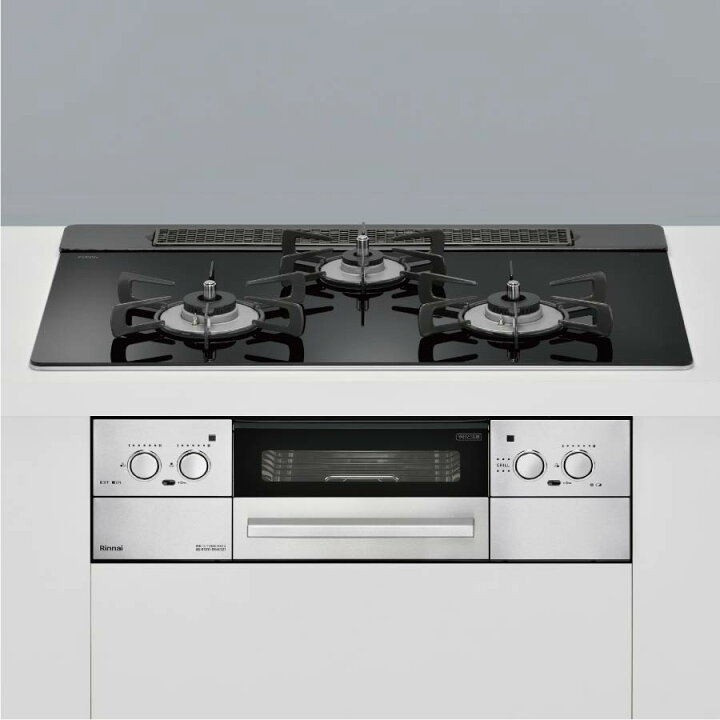 楽天市場】リンナイ ビルトインコンロ RHS71W32L1RASTW 75cm幅ガラス 