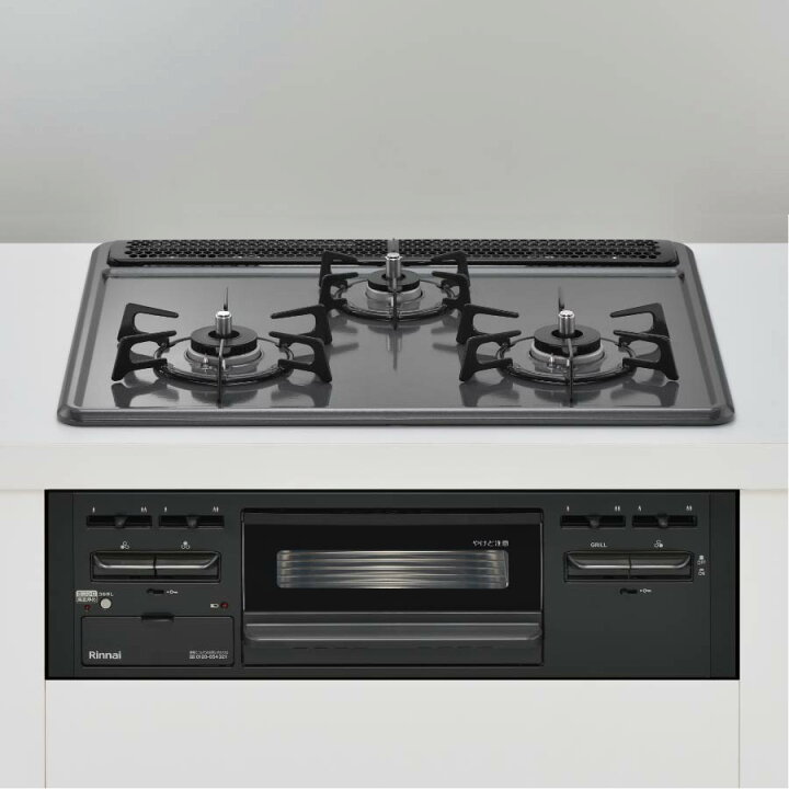 楽天市場】リンナイ ビルトインコンロ RS31M5H2SABW 60cm幅メタル 