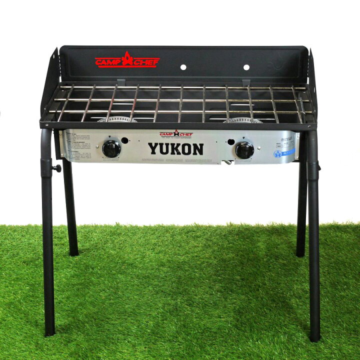 楽天市場】CampChef 2バーナーBBQグリル YUKON YK60LW(J) [国内  