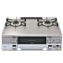 リンナイ ガステーブル RTS65AWG34R2NGA-VL/VR LAKUCIE Prime ラクシエプライム 59cm幅 ガラストップ：クリアアイスグレー2 2口ガスコンロ [都市ガス プロパン]《配送タイプA》