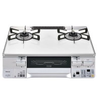 リンナイ ガステーブル RTS65AWK3RGA-WL/WR LAKUCIE ラクシエ 59cm幅 パールクリスタルトップ：ホワイト …