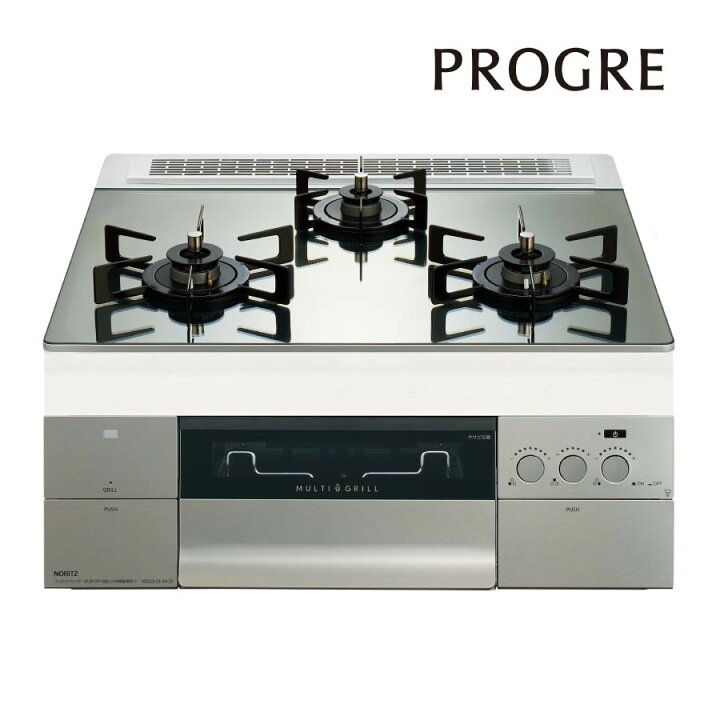 楽天市場】ノーリツ ビルトインコンロ N3S22PWASKSTEC PROGRE プログレ 