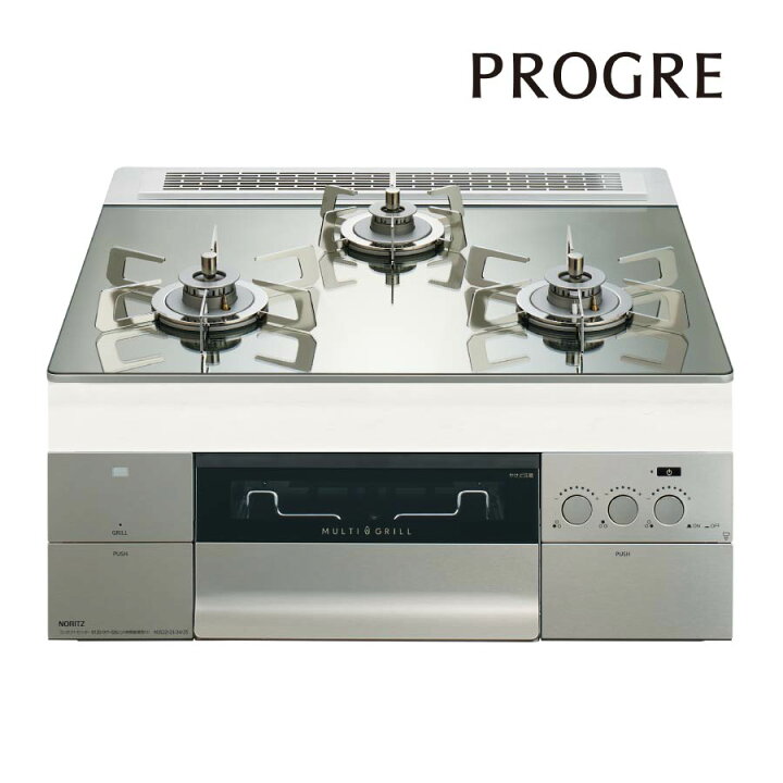 楽天市場】ノーリツ ビルトインコンロ N3S22PWASKSTESC PROGRE 