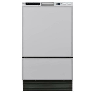 リンナイ 食器洗い乾燥機 RSW-F403C-SV フロントオープン 付属:化粧パネルグレー(光沢)《配送タイプA》