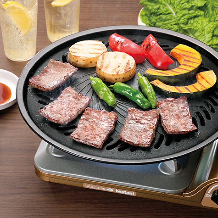 楽天市場】イワタニ 焼肉プレート L 大 CB-A-YPL フッ素樹脂加工 