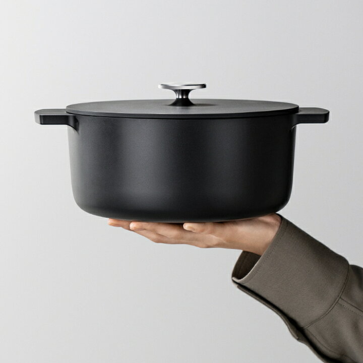 楽天市場】リンナイ レジェロ 22cm 無水調理鍋 Leggiero ブラック RBO  