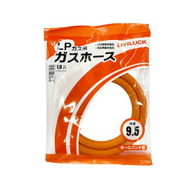 ＼6月限定！最大100％ポイントバック！※要エントリー／ プロパンガス用 ガスソフトコードセット 長さ1m 内径9.5mm ホースバンド2個付