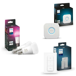 _10Iő100|CgobNIvGg[^ _|CgAbv!!^ yK戵XzPhilips Hue tJ[ E26/E17 2ZbgHueubW&fB}[XCb`Zbg