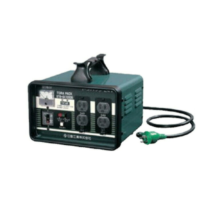 楽天市場】日動工業 低圧24V用 降圧トランス 屋内型 STB-EK100DS 複巻 