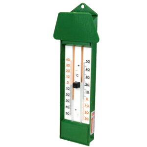 U字型最高最低温度計 水銀ゼロ AU-4050GR 安藤計器