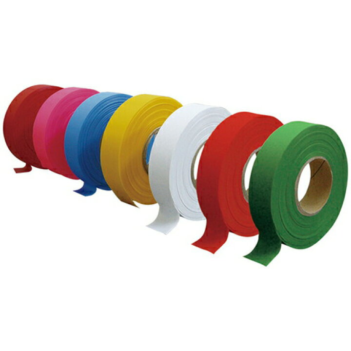 標識テープ ＨＴ－３０ 赤 ３０ｘ１００ｍ【送料別】｜保安用品のプロショップ メイバンオンライン 樹木テープ VT-305 30mm×50m オレンジ (10巻入) VT-305 O