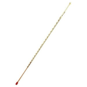 赤液棒状温度計(30cm) 0~200℃ JC-2085