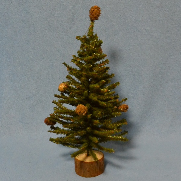ナチュラル感のある小さなツリー クリスマス 注目の福袋 小さなテーブルクリスマスツリー 最大54％オフ！ 高さ38cm