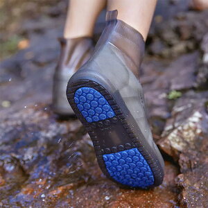 【期間限定P5倍】梅雨入り【即納】防水ギプスシューズカバー レインシューズカバー靴カバー 雨 雪 泥避け 骨折 ギプス保護 雨具 洗車 (グレー/白 (足)) 左右兼用