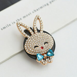 【ポイントアップP5倍】【即納】【韓国ブランド】ウサギ クリスタルプレミアムゴルフボールマーカー(マグネット帽クリップ)、高級でかわいい アクセサリー、男性用、女性用ギフト