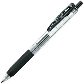 ゼブラ サラサクリップ ジェルインクボールペン 0.5 黒 JJ15-BK にじみにくい インク - メール便対象