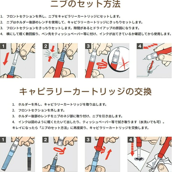 楽天市場】ロットリング ラピッドグラフ 製図ペン 0.8mm カートリッジ 
