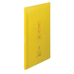 キングジム クリアーファイル サイドイン ヒクタス 透明 黄 20P 7187Tキイ - メール便不可