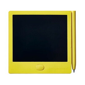 キングジム 電子メモ デジタルメモ ブギーボード 黄 メモ帳 付箋 手のひらサイズ マグネット - メール便 送料無料